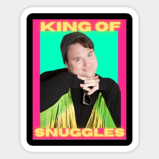 King of Cuddles Sticker